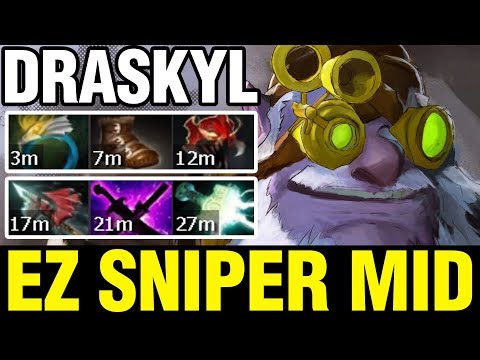 EZ SNIPER MID - Draskyl Plays Sniper - Dota 2