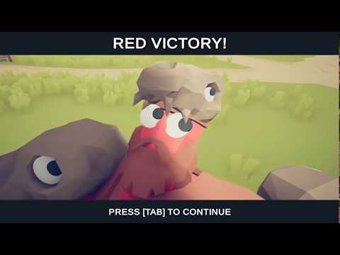 TABS | Melee Beasts! Chieftain + Berserker + Valkyrie VS All 2 Units!