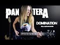 Pantera - Domination Full Guitar Cover