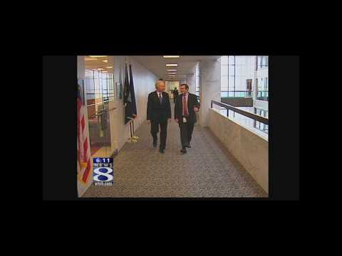 John Mertens criticizes Joe Lieberman on Channel 8