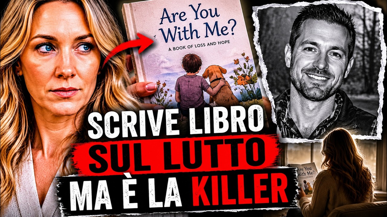 SCRIVE  LIBRO SUL LUTTO… MA è LA KILLER... #crime