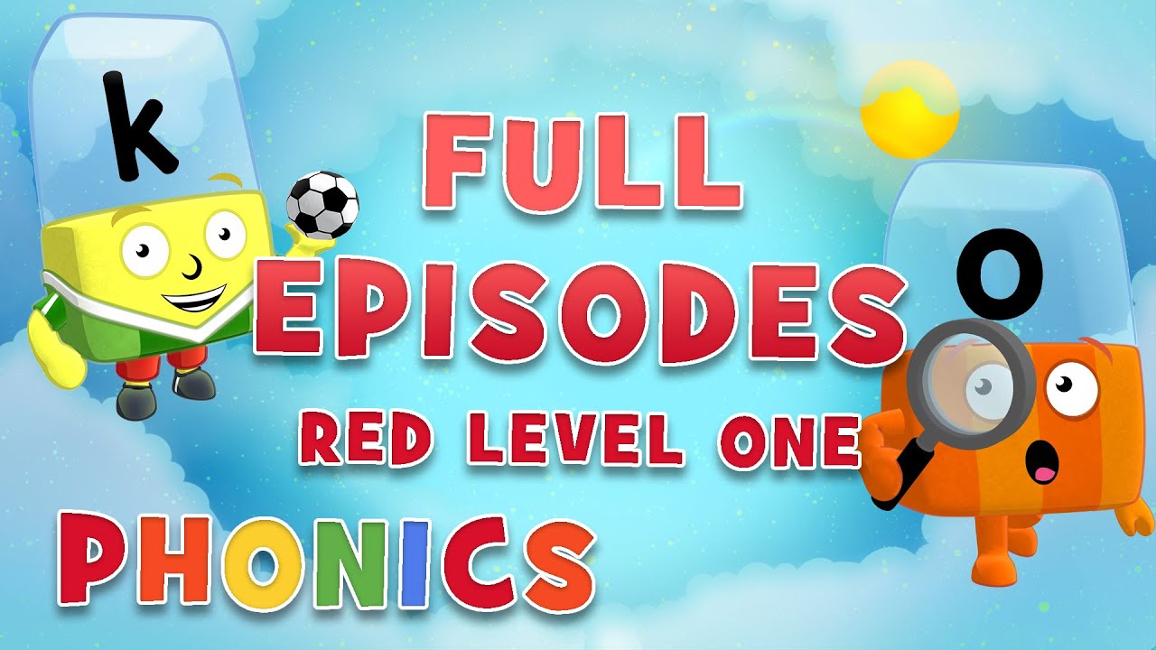 Alphablocks - Red Level One | Full Episodes 7-9 | #HomeSchooling | Learn to Read #WithMe