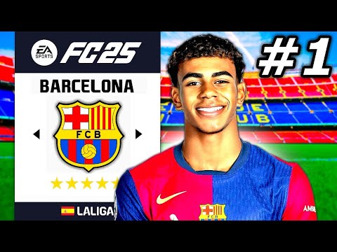 FC 25 Barcelona Career Mode EP1...