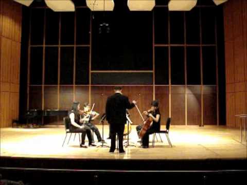 Slow Motion Exit, for String Quintet, by Brian C. Chamberlain