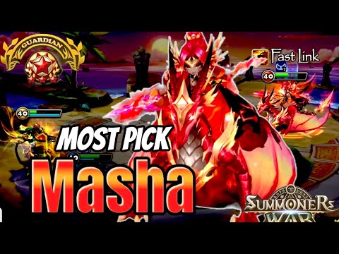 Masha Most Pick in RTA | Summoners War
