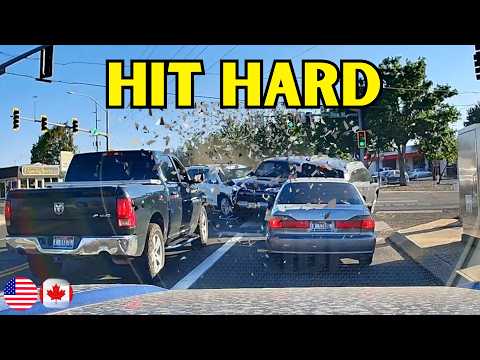 NEW Car Crash Compilation | USA & Canada - Aug 26, 2025