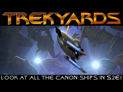 Look at all the Canon Ships in Lower Decks S2!