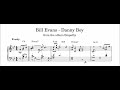 Bill Evans - Danny Boy - Piano Transcription (Sheet Music in Description)