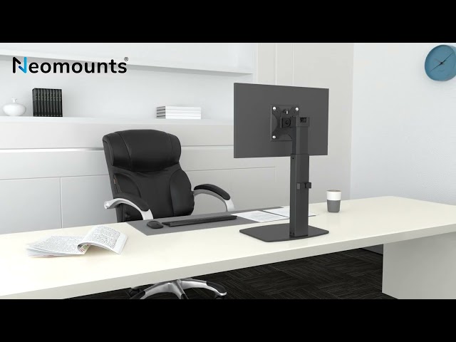 Video teaser for Neomounts FPMA-D865BLACK monitor desk mount