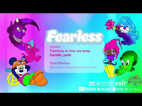 Cutemobb - Fearless (Leïti Sene x Sam Davies) [Official Lyric Video]