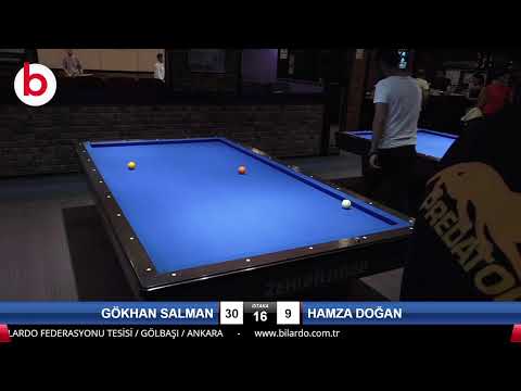 GÖKHAN SALMAN & HAMZA DOĞAN Bilardo Maçı - MALTEPE ARENA ZAFER KUPASI 2022-2.TUR