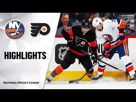 NHL Highlights | Islanders @ Flyers 11/16/19