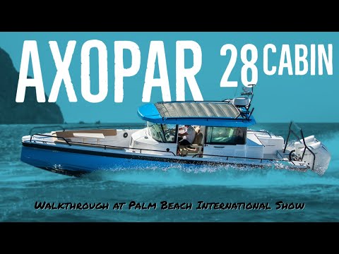 Axopar 28 Cabin Walkthrough