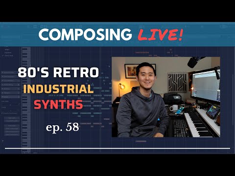 Composing LIVE! Ep.58 - Cinematic 80's Synth