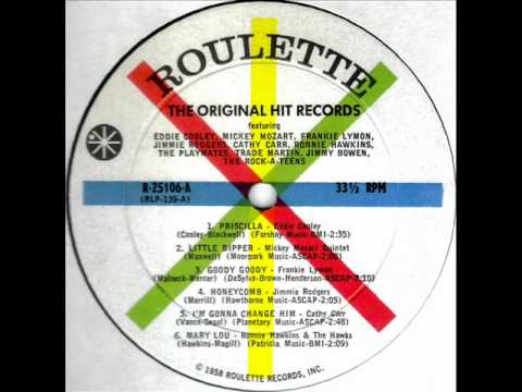 Eddie Cooley - Priscilla, 1956 song on 1960 Roulette LP record.