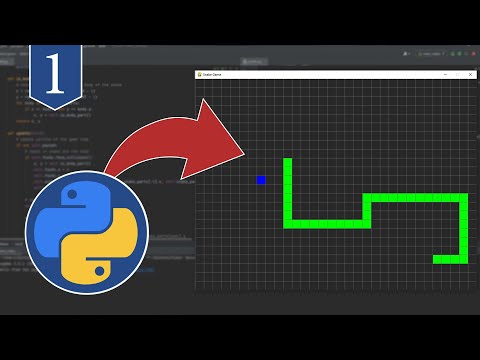 Snake Game in Python using pygame and Object Oriented - Part 1