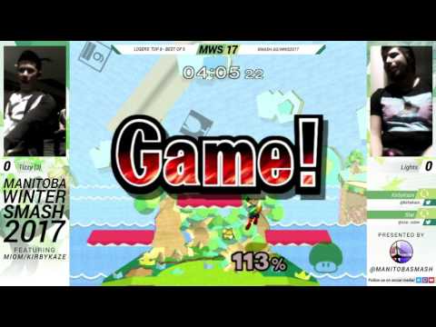 MWS2017 - Tizzy vs. Lights - Melee Singles Losers Quarters