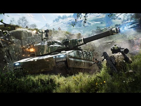 Battlefield 2042 - New EMKV90-TOR Railgun tank is nice