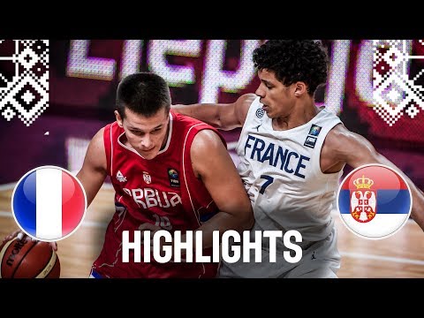 France v Serbia - Highlights - Semi-Finals - FIBA U18 European Championship 2018