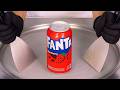 Fanta Strawberry Ice Cream Rolls Satisfying Visual ASMR