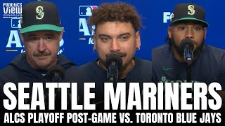 Josh Naylor, Eduard Bazardo & Dan Wilson Recap Seattle Mariners STUNNING Blue Jays in ALCS Game 2