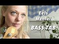 EELS - Mental BASS COVER WITH TAB & SCORE