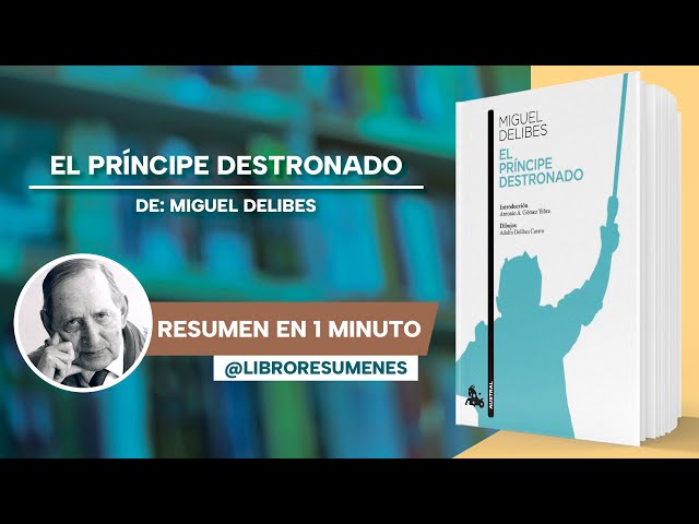 Vídeo relacionado con El príncipe destronado: Prólogo de Berna González Harbour (Destino Clásicos)