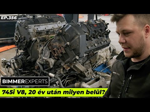 BMW 745i 4.4 V8 (N62)  Milyen belülről 20 év használat után, és miért kellett szétszerelni?