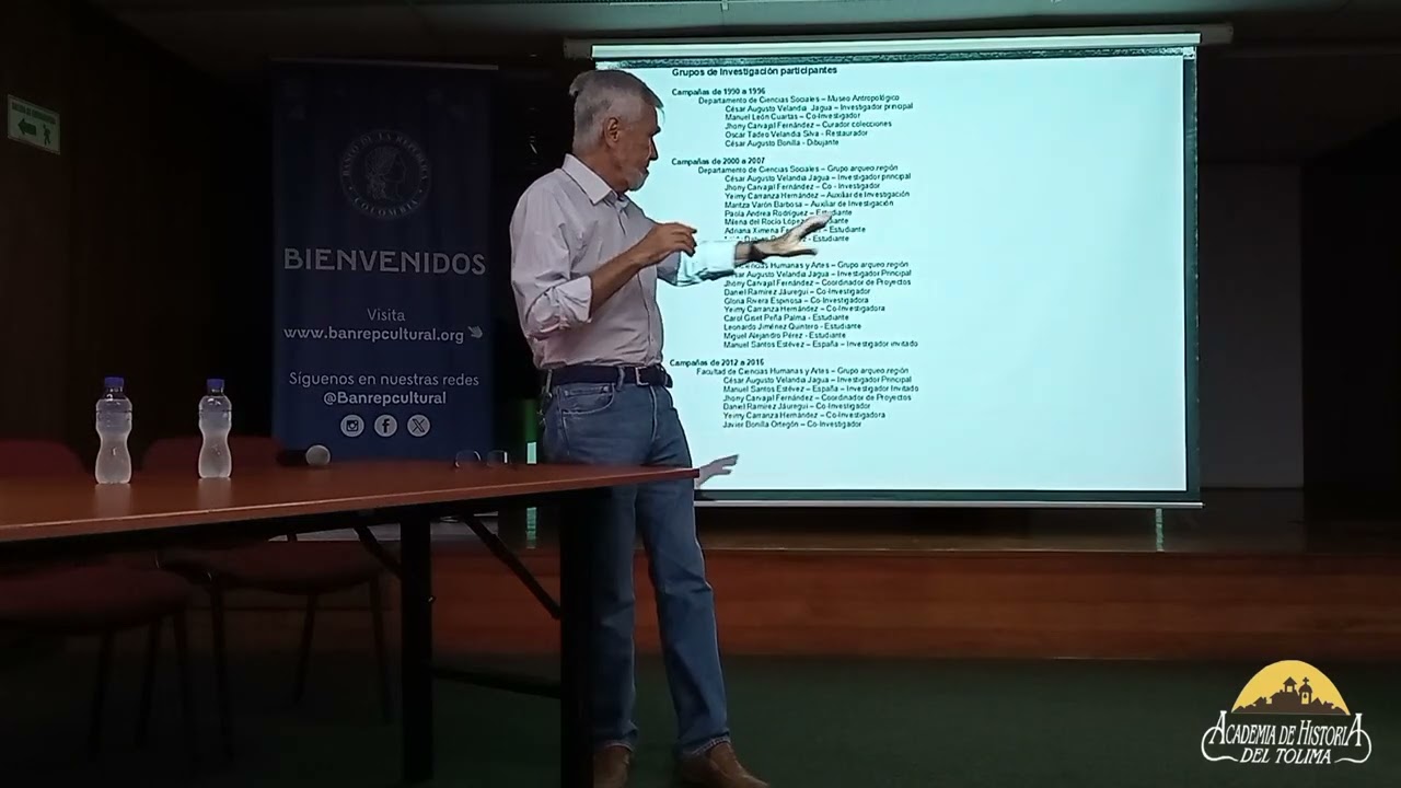 "Exploraciones Arqueológicas de un Paisaje Prehispánico con Arte Rupestre" Dr. César Velandia Jagua
