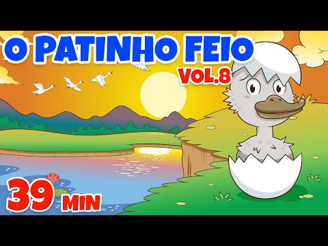 O Patinho Feio Livro Animado Musical Leiturinha Vol. 8 - Giramille 39 min | Desenho Animado Musical