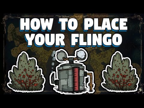 How To Place Your Flingomatic in Don't Starve Together - How to Place a Flingomatic around Bushes