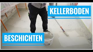 Bodenbeschichtung mit Dinova Methacryl 250 R10 in 4K