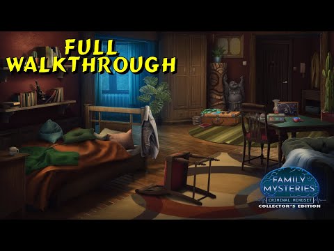 Let's Play - Family Mysteries 3 - Criminal Mindset - Full Walkthrough