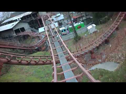 Front row point of view footage of Tennessee Tornado