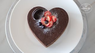 (사랑가득💗) 초콜릿 듬뿍! 딸기 초콜릿 케이크 만들기, [홈베이킹] Strawberry chocolate cake recipe [쿠킹씨] Cooking see