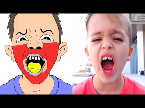 Vlad and Niki play with Magic 8 Ball Magical Encounters | Funny Drawing Meme New