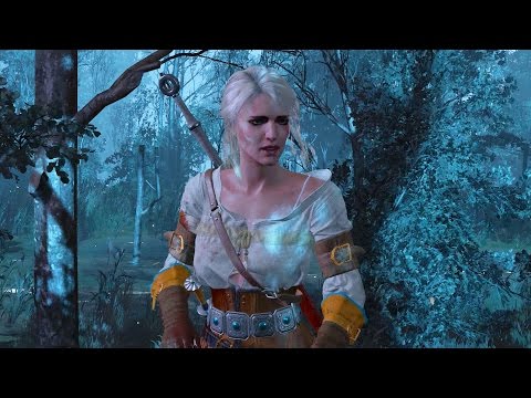 Ciri Escapes from Crones and Imlerith in Crookbag Bog (Witcher 3 | Ciri's Story Quest)