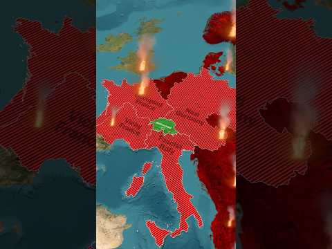 How Switzerland Avoided Invasion in WWII🇨🇭Surrounded by War 🏔️