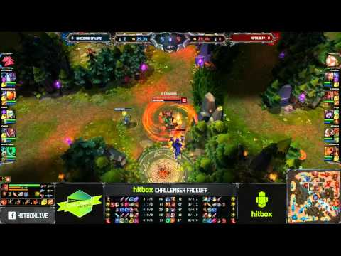 Unicorns of Love vs N!faculty Game 1 - Challenge 3 - Hitbox ChallengerFaceOff