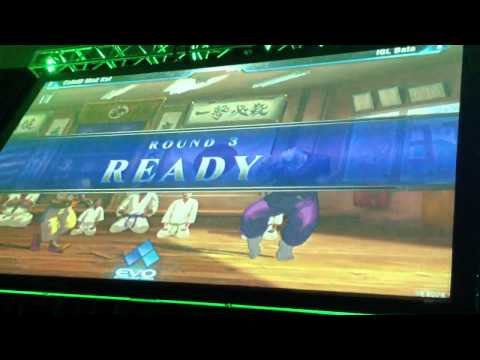 Evo2012 Bala vs Madkof. The audience called out Clark