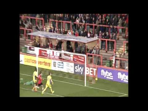 Match action from the Exeter away game - 13 December 2014