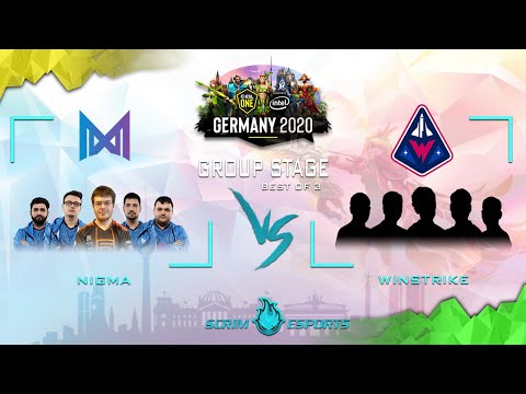 Nigma vs Winstrike - ESL One Germany 2020 - Group Stage - Full Game Highlights