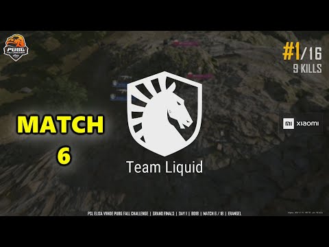 Team Liquid mxey, Clib, Jeemzz & ibiza - PSL Season 7 - PUBG FALL CHALLENGE - Match 6