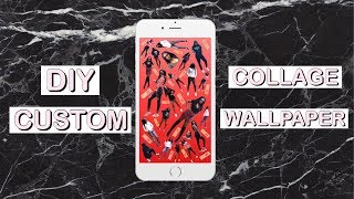 cute custom collage wallpaper tutorial ★ | vanessa - oneclickchicks