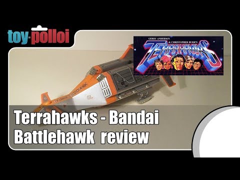 Vintage Toy review - Terrahawks Battlehawk by Bandai