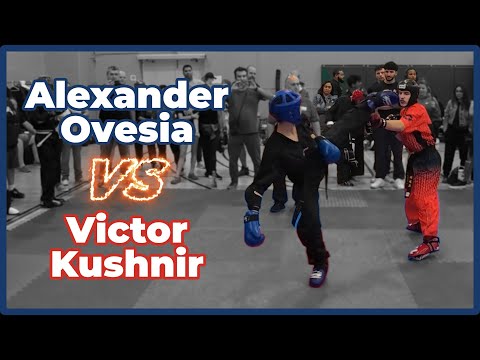Boys Black Belt Point Fighting, Alexander Ovesia VS Victor Kushnir - Ontario Grand Nationals 2023