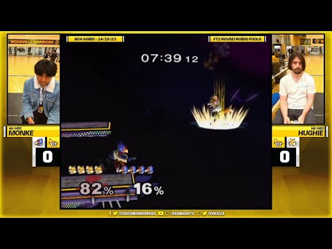 Big Cheese 4 SSBM: Hughie vs Monke (Fox vs Falco) - Pool Wave A