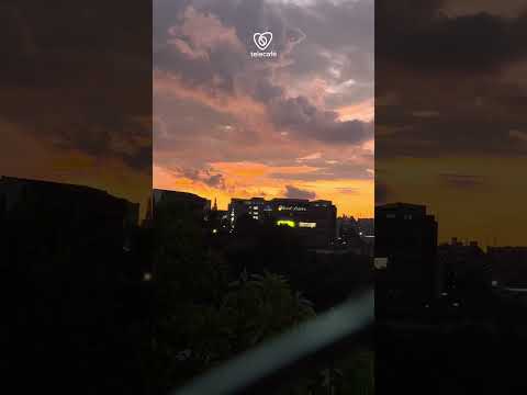 Atardecer hoy, 2 de marzo de 2026, en Manizales, Caldas.