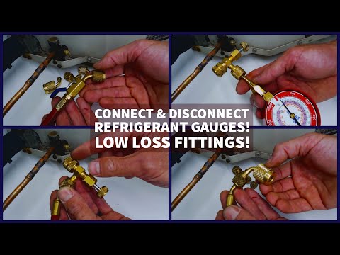Leaking Refrigerant Replace the Leaky Schrader Valve without Removing the Refrigerant Shown