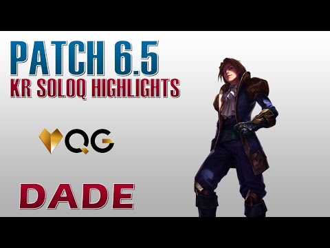QG Dade - Ezreal Bot Lane - KR SoloQ Highlights